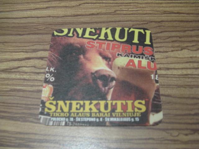 Daiktas Alaus padekliukas Snekutis 2