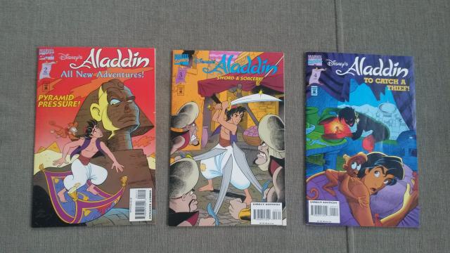Daiktas Disney's Aladdin Marvel Comics (2;3;4)