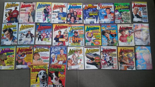 Daiktas Disney Adventures žurnalai komiksai