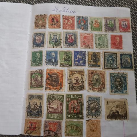 Daiktas Pašto ženklai 