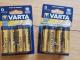 4 nauji elementai Varta - Long life - D Alkaline. galioja iki 2027 metų gruodžio Vilnius - parduoda, keičia (1)