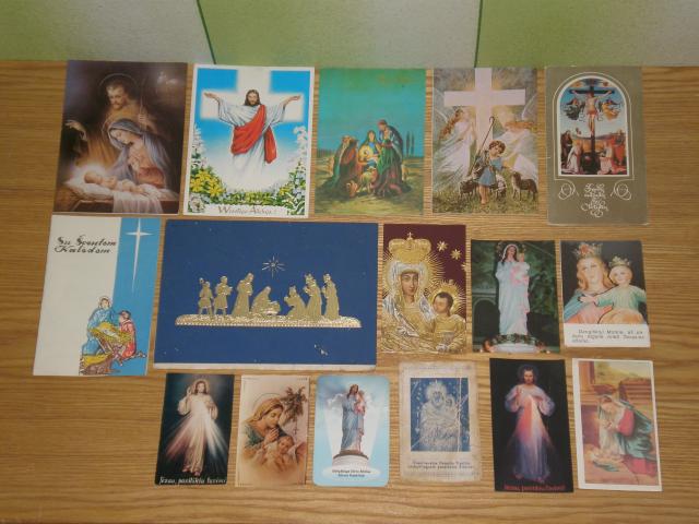 Daiktas Atvirutes ir paveiksleliai religine tematika