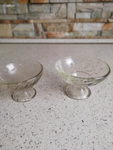 Daiktas Senoviški stikliniai indeliai desertams po 2€