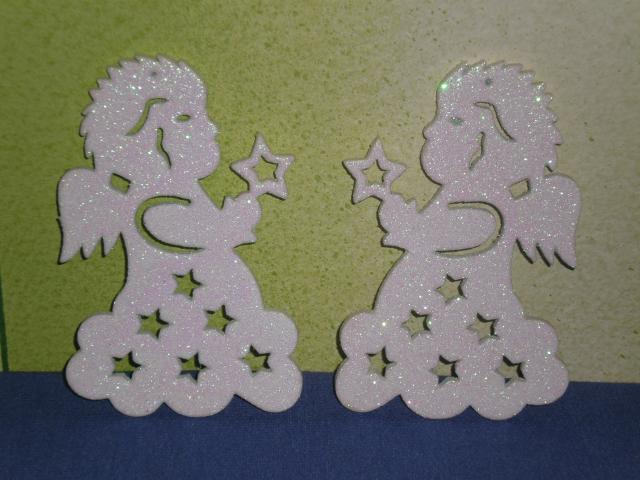 Daiktas Zaislai vaikams angeliukai (blizgancios dekoracijos)