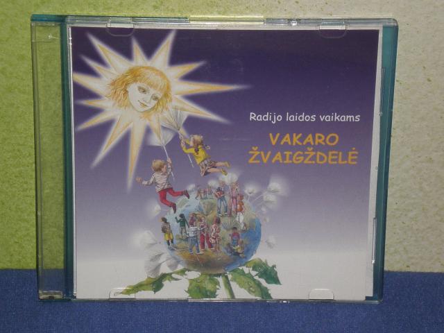 Daiktas Cd muzikos irasas vaikams. Radijos laidos vaikams ,,vakaro zvaigzdele"