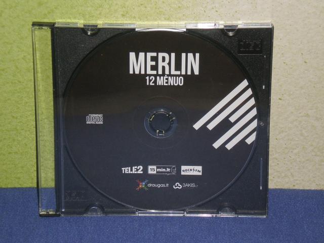 Daiktas Cd muzikos irasas. Merlin ,,12 menuo"
