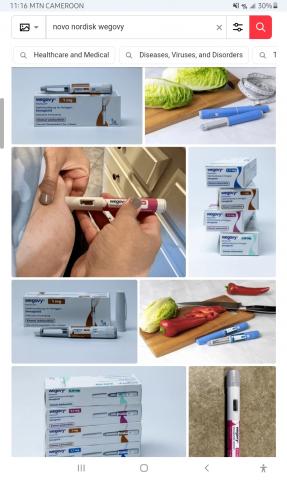 Daiktas Wegovy 0.25mg injekcinis tirpalas  švirkštiklyj