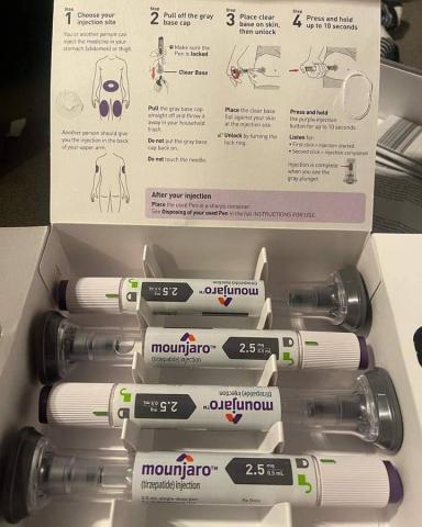 Daiktas Parduodamas Mounjaro 2.5 mg