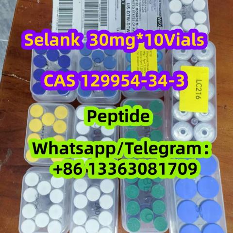 Daiktas Selank 30mg*10Vials Peptide cas 129954-34-3 semax peptide