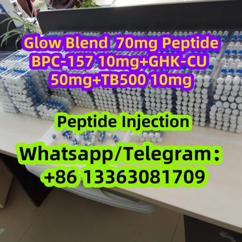 Daiktas Glow Blend 70mg peptide injection bpc-157 10mg+ghk-cu 50mg+tb500 10mg