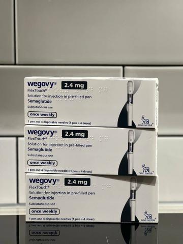 Daiktas Wegovy“ semaglutidas 2,4 mg