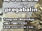 Daiktas Factory Supply pregabalin crystals powder 148553-50-8 Pharma Grade
