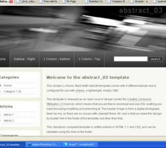 Daiktas Abstract dizainas