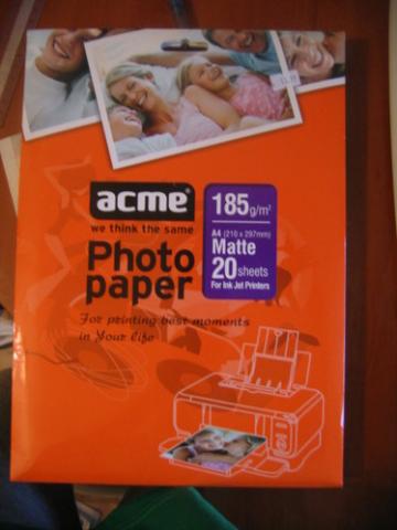 Daiktas Fotopopierius. matinis