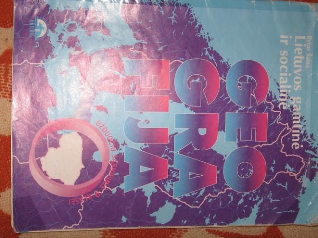 Daiktas Geografijos pratybos. 9 klasei.