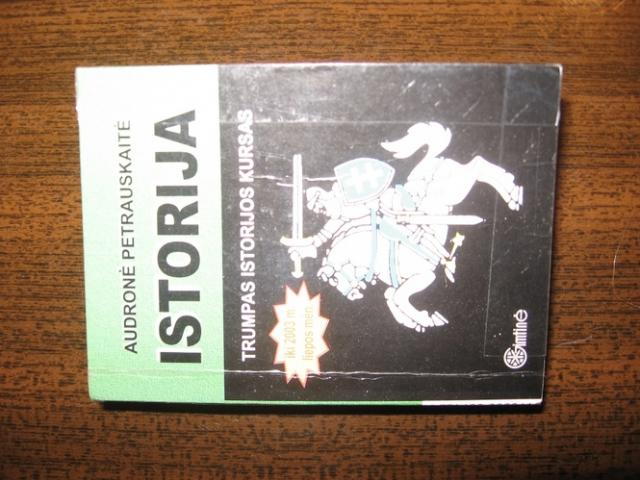 Daiktas Istorija ;) Kam mokslams, kam nusirasinejimui...