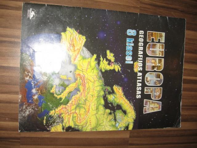 Daiktas Geografijos atlasas 8 klasei