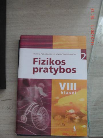 Daiktas Fizikos pratybos 8kl