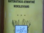 Daiktas Vaidotas Mockus 'Matematikos atmintinė moksleiviams'