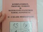 Daiktas Kombinatorikos, tikimybiu teorijos ir matematikos statistikos pamoku konspektai