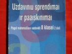 Daiktas Matematikos Uždavinių sprendimai ir paaiškinimai 8 klasei, 2d.	 		
