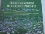 Daiktas I.Ūsienė „Teksto suvokimo ir kūrimo užduotys“