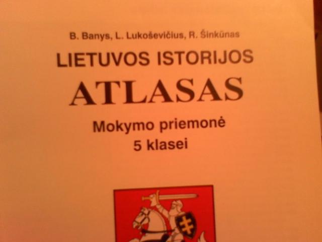 Daiktas istorijos atlasas 5 kl