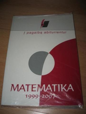 Daiktas knyga matematikos egzamino pasiruosimui