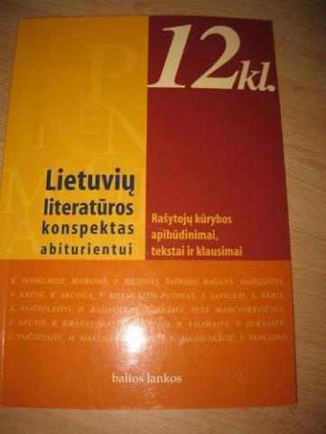 Daiktas lietuviu kalbos egzamino pasiruosimui