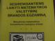 "Besirengiantiems laikyti matematikos valstybinį brandos egzaminą" Birštonas - parduoda, keičia (1)