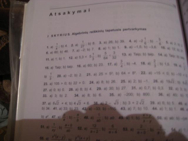 Daiktas Matematikos uždavinynas