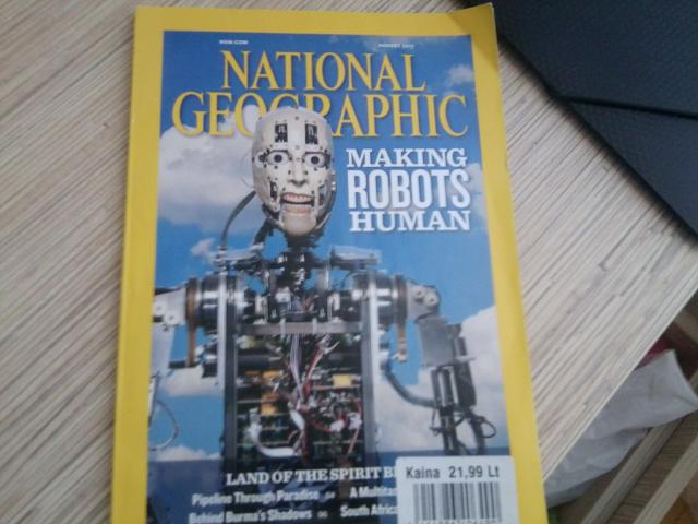 Daiktas National Geographic 2011/08 angliškas numeris