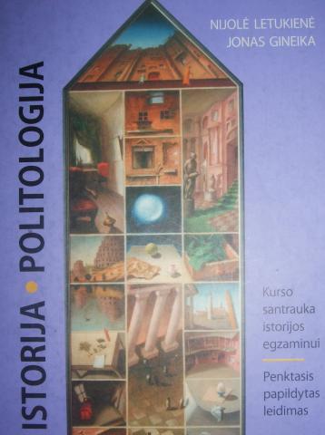 Daiktas istorija politologija  Nijolė Letukienė  Jonas Gineika.