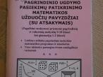 Daiktas matematikos užduotys su ats. 9-10 kl. moksleiviams