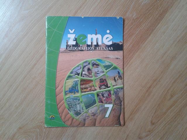 Daiktas Geografijos atlasai