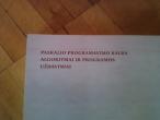 Daiktas knyga "programų kūrimas"