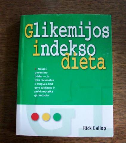 Daiktas Knyga - Glikemijos indekso dieta
