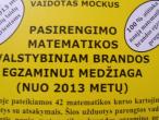 Daiktas pasirengimo matematikos valstybiniam brandos egzaminui medžiaga (nuo 2013 metų)