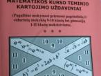 Daiktas V. Mockaus knyga dešimtokams. Matematika