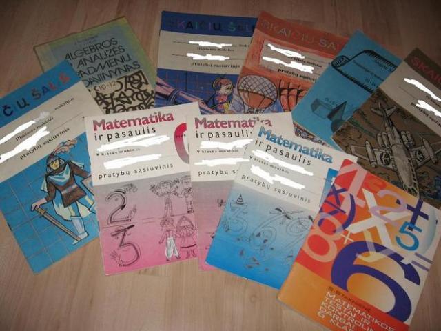 Daiktas Besimokantiems matematikos! + kontroliniai darbai