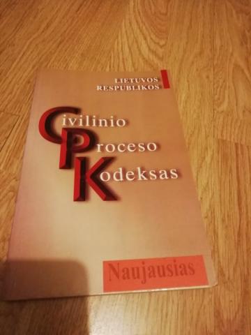 Daiktas LR civilinio proceso kodeksas 3€