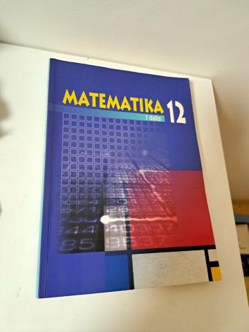 Daiktas Matematika 12 klasei 1 dalis 2,50€