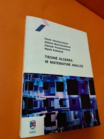 Daiktas Tiesinė algebra ir matematinė analizė 2,50€