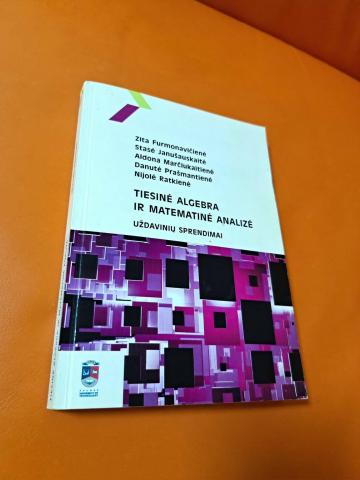 Daiktas Tiesinė algebra ir matematinė analizė. Uždavinių sprendimai 2,50€