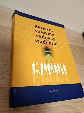 Daiktas Karjeros valdymo vadovas studentui 7€