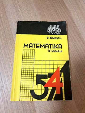 Daiktas Matematika IV klasėje 2€