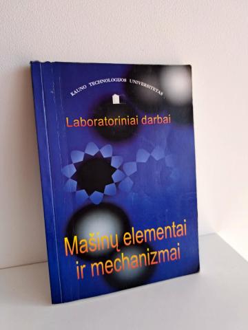 Daiktas Mašinų elementai ir mechanizmai 2,50€  (rezervuota)