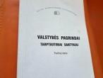 Daiktas Valstybės pagrindai.Tarptautiniai santykiai 2,50€