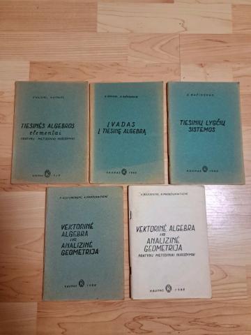 Daiktas Algebros knygų rinkinys 2€ (rezervuota)