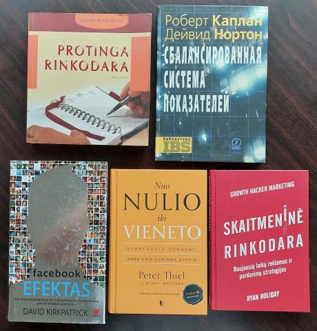 Daiktas Rinkodaros knygos